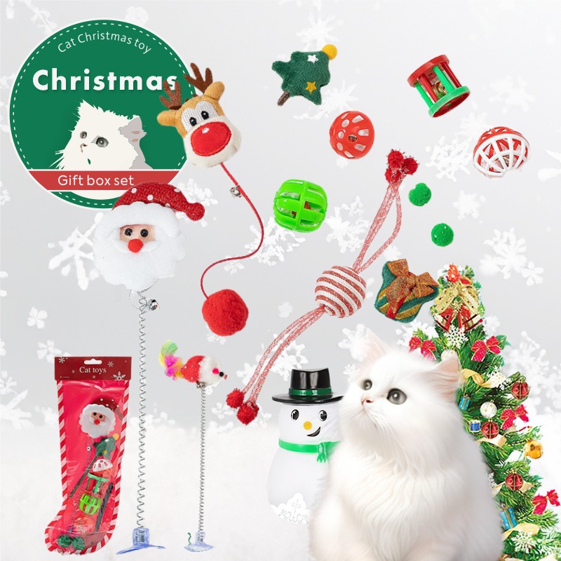 Elk Bugle Call - Nieuwe huisdier kerst kattenspeelgoed interactieve puzzel