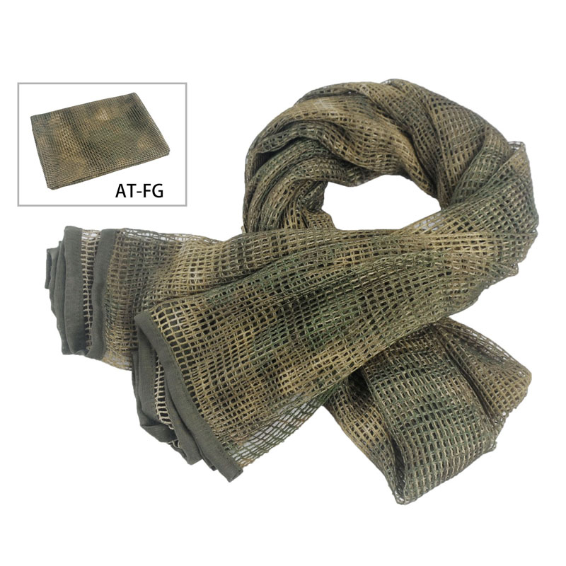 Camo Face Paint - Camouflage Mesh Sjaal Sniper Sluier Camouflage