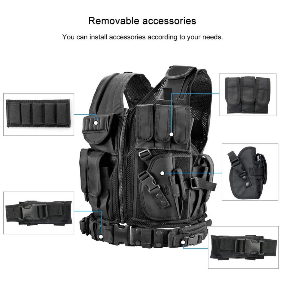 Verstelbare Molle Tactisch Ves - Hunting Outdoor Game recensie en prijs
