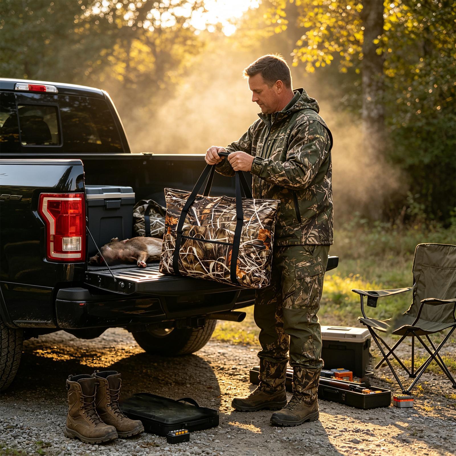 Waterdichte, geurcontrolende j - Outdoor Hunting Gear Storage recensie en prijs