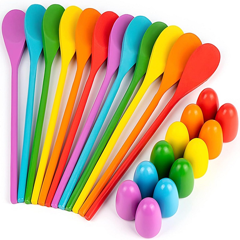 6 Stuks Houten Eierlepel Races - Outdoor Hunting Games For Kids recensie en prijs
