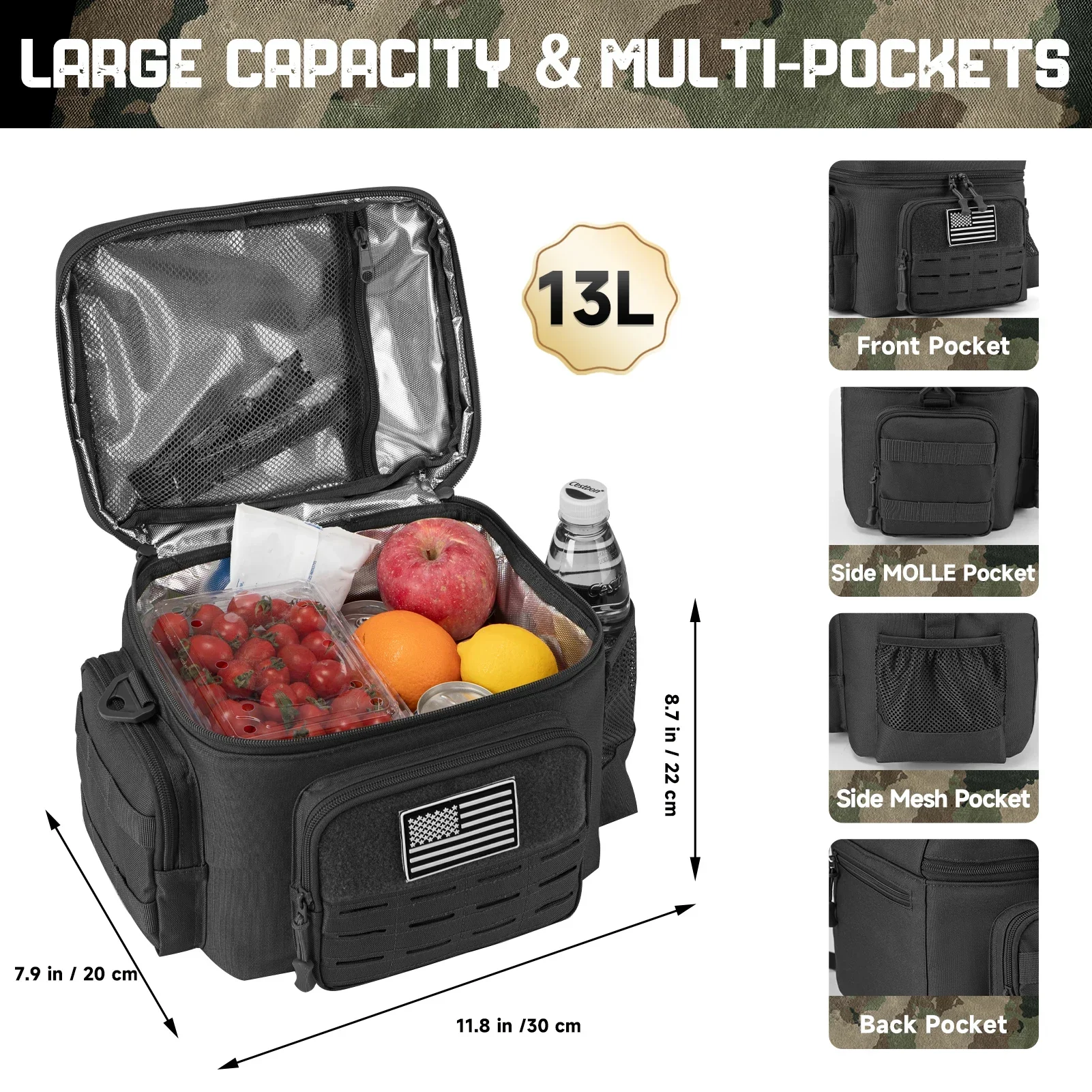 13L Tactische Thermische Koelt - Outdoor Hunting Gear Storage recensie en prijs