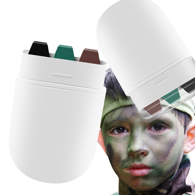 (NIEUW) Duurzame camouflage ge - Camo Face Paint recensie en prijs