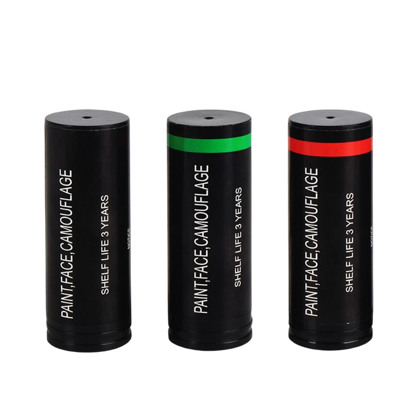 3x Rood Zwart Camo Gezicht Ver - Camo Face Paint recensie en prijs