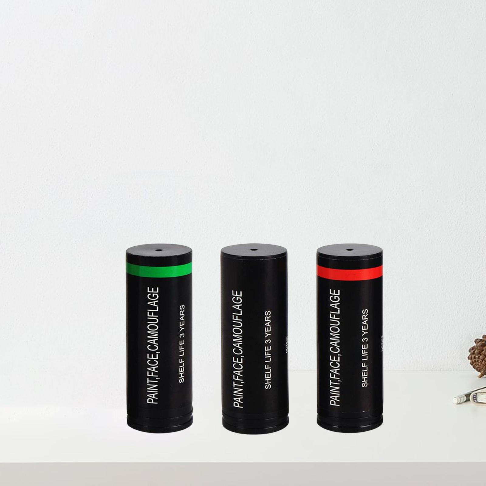 3x Rood Zwart Camo Gezicht Ver - Camo Face Paint recensie en prijs